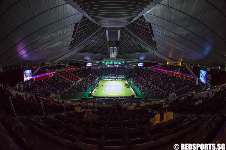 WTA Finals Singapore Indoor Stadium