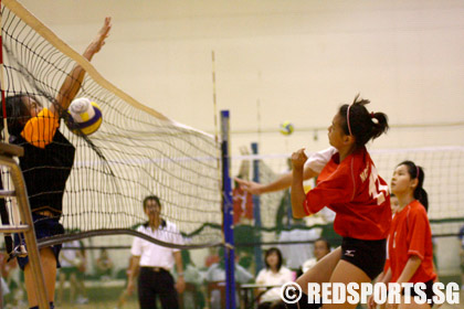 dunman vs ngee ann volleyball