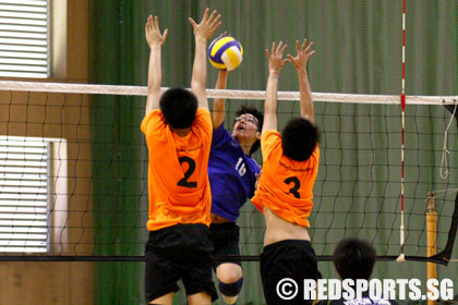 dunman vs yishun town volleyball