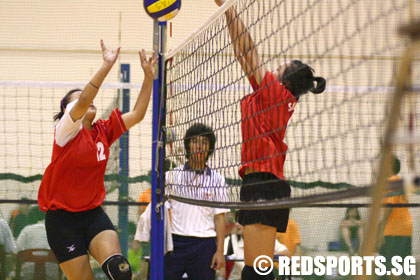 ngee ann vs sembawang volleyball