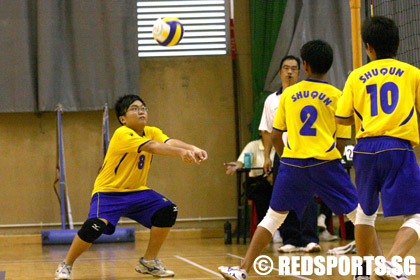 yishun town vs shuqun volleyball
