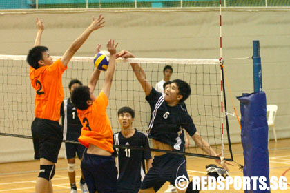 st hilda's vs yishun town volleyball