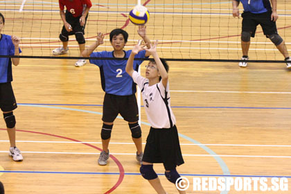 xinmin vs yishun town volleyball