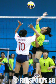 Bukit Panjang vs Shuqun Secondary Volleyball