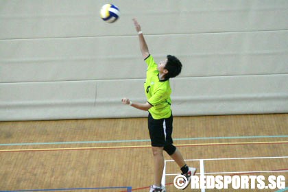 Jurong Secondary vs Shuqun Secondary Volleyball