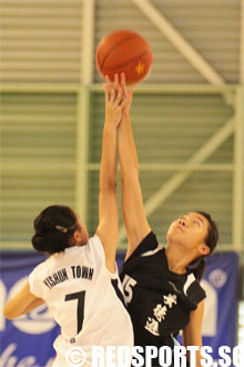 Yishun Town vs Anderson Secondary basketball