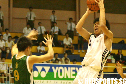 Catholic High clinches south zone basketball title with comprehensive win over Raffles Institution