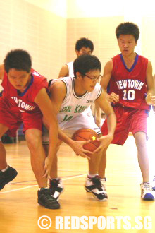 New Town Secondary vs Seng Kang Secondary Basketball