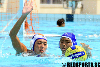 RI thrashed SAJC 27-1 in National Inter-School Water-polo competition.