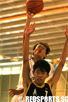 Saint Andrews JC defeats Yishun JC in National A division Basketball Championships