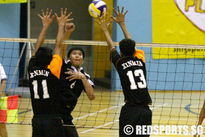 xinmin vs st hilda's volleyball