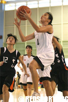 Hwa Chong Institution vs St Andrew's JC A division basketball nationals