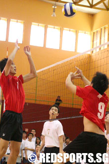AJC vs HCI A Division Volleyball