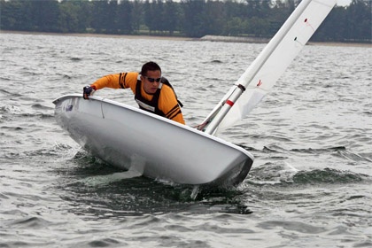 Darren Choy hangs on to top placing after three days of sailing