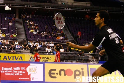 singapore vs indonedsia men's doubles Quarter Finals