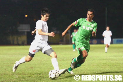 Young Lions vs Geylang United League Cup 2009