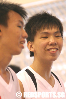 Singapore vs Chian AYG Basketball