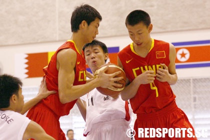 Singapore vs China Asian Youth Games