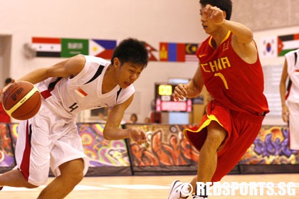 Singapore vs China Asian Youth Games