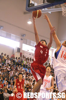 Singapore vs Korea Asian Youth Games