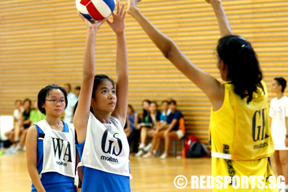 b division girls south zone netball