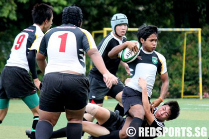 B Division Rugby Greenridge vs Raffles Institution