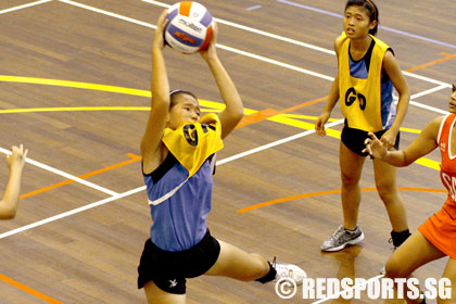 North Zone C Division Netball final Singapore Sports School vs Anderson Secondary