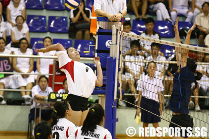 dunman vs nanyang volleyball