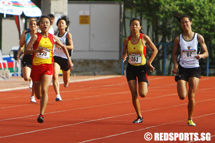 Track 400m B girls