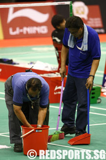 singapore badminton open leak