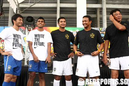 nike cup final celebrity exhibition match