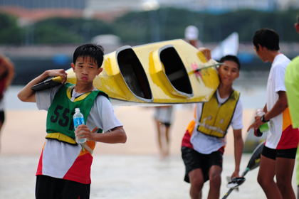 Singapore Canoe Marathon 2011