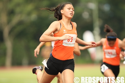 B Div 100m: Eugenia Tan of Sports School wins gold in 12.67 – RED SPORTS