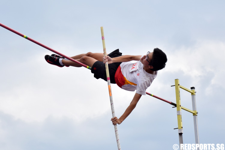 B Div Pole Vault (Boys): Joel Ho of Singapore Sports School clinches ...
