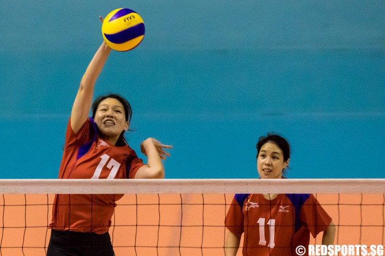 ASEAN University Games Volleyball Women Singapore vs Thailand