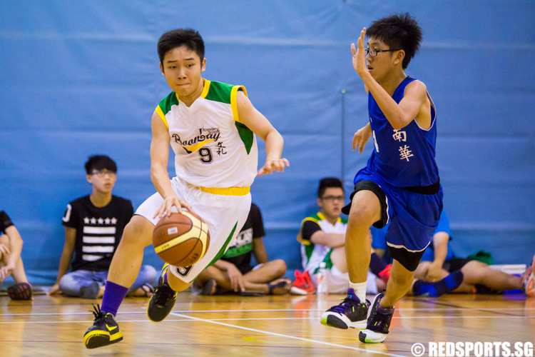 West Zone B Div Basketball Championship Boon Lay Secondary vs Nan Hua High