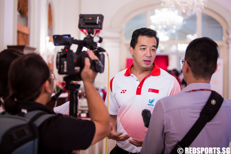 Team Singapore athletes reception Istana