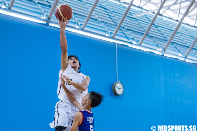 National B Division Basketball Championship Jurong West Secondary vs Queenstown Secondary