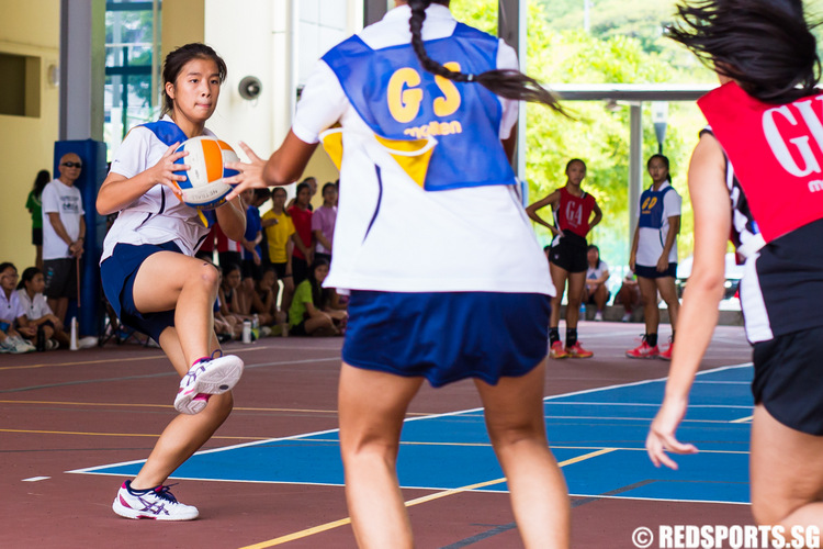 West Zone B Division Netball Championship Methodist Girls' vs Bukit Panjang Government High