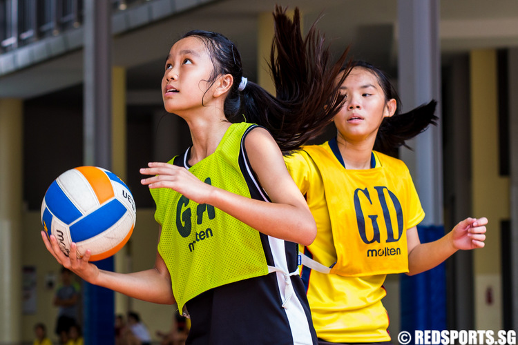West Zone C Division Netball Championship Bukit Panjang Government High vs Nan Hua High