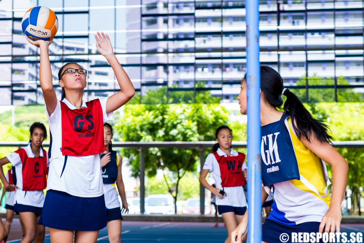 West Zone C Division Netball Championship Nanyang Girls' High vs Methodist Girls'
