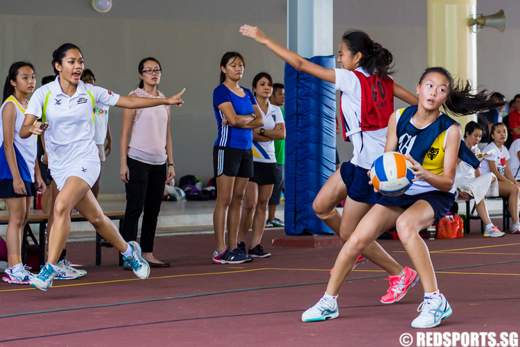 West Zone C Division Netball Championship Nanyang Girls' High vs Methodist Girls'