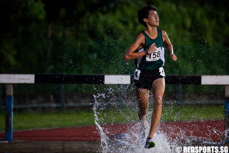 A Division 3000m steeplechase boys