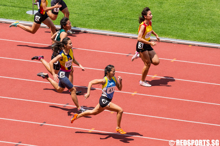 A Division girls' 100m