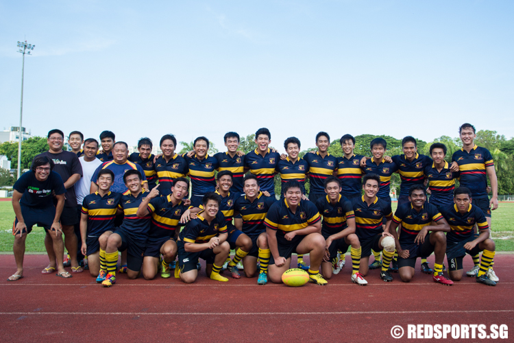 The Anglo-Chinese Junior College A Division team. (Photo 9 © Lee Jian Wei/Red Sports)