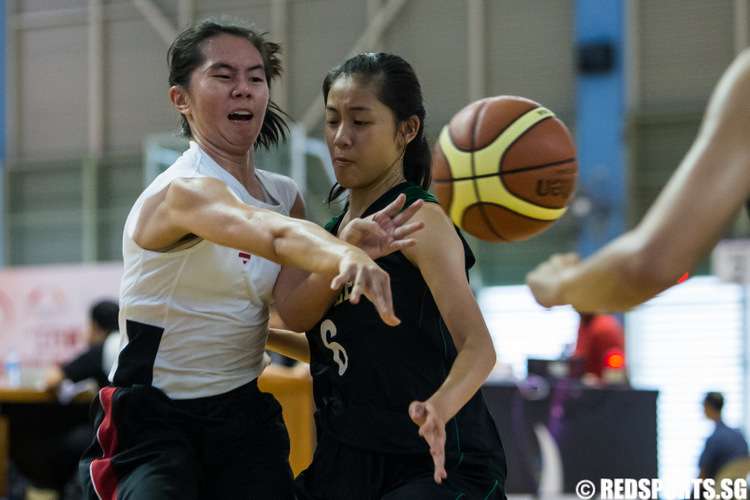 National A Division Basketball Championship Girls HCI vs RI