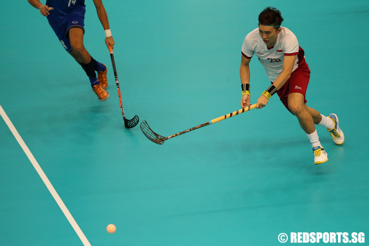 Glendon Phua (#20) of Singapore in action. (Photo © Lee Jian Wei/Red Sports)