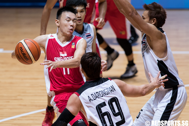 SEA Games Basketball Singapore vs Thailand Bronze Medal