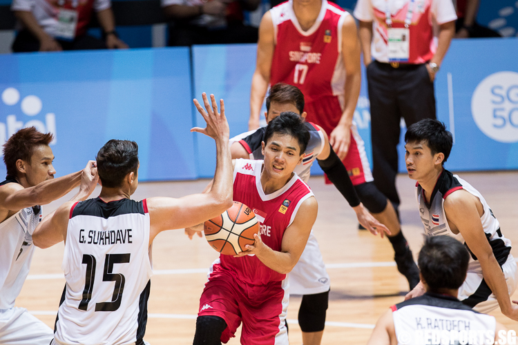 SEA Games Basketball Singapore vs Thailand Bronze Medal