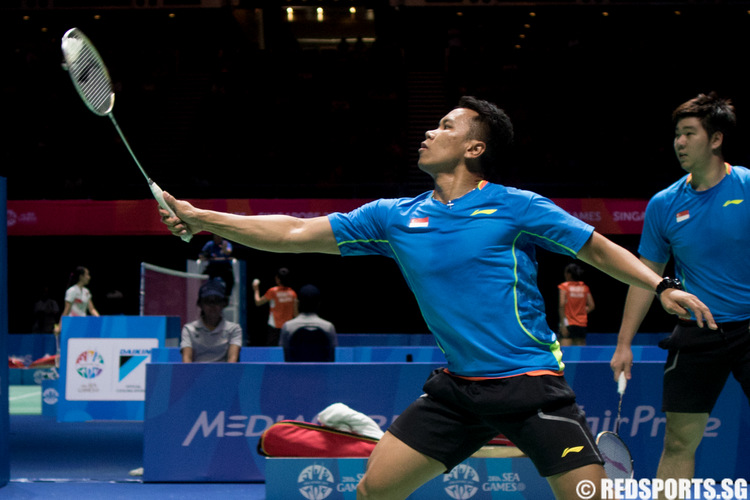 SEA Games Badminton (Menâ€™s Doubles) Filipinos upset Hendra and Terry